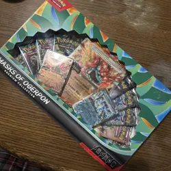 Pokemon TCG Ogerpon Premium Collection Masks of Ogerpon Card 6/13 Sealed - Image 1