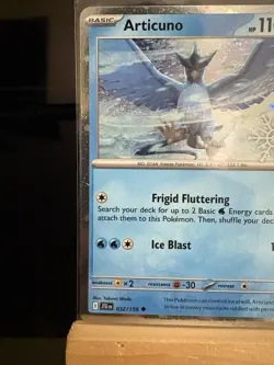 ARTICUNO - 32/159 Holiday Calendar Stamped Cosmos Holo - Pokemon TCG Card - Image 2