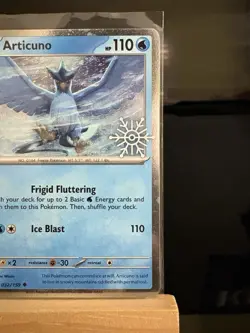 ARTICUNO - 32/159 Holiday Calendar Stamped Cosmos Holo - Pokemon TCG Card - Image 3