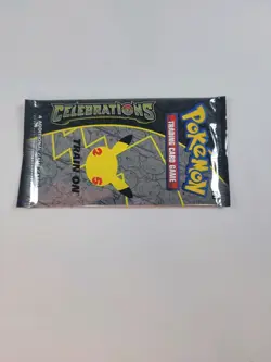Pokemon Celebrations Booster Pack - 4 Card Pack - Factory Sealed TCG Authentic 6 - Image 4