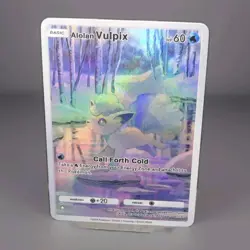 NEW! Alolan Vulpix Pokemon TCG POCKET Special Illustration Rare Immersive Card - Image 1