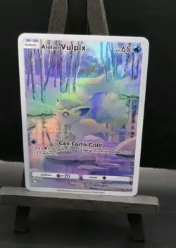 NEW! Alolan Vulpix Pokemon TCG POCKET Special Illustration Rare Immersive Card - Image 5