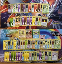 Vintage Pokemon Card Lot WOTC Fire First Edition Shadowless Etc 72 Cards - Image 1