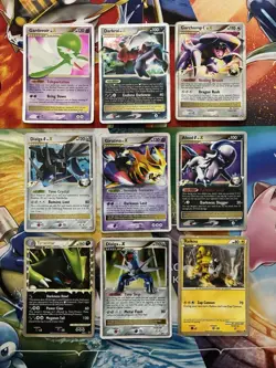 Vintage Pokemon Card Lot Holo Fire Giratina Tyranitar Raikou Dialga Garchomp - Image 1