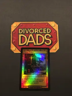 Divorced Dads Court of Chaos Front Porch - Terrain Card HOLO V1 MISPRINT - Image 1