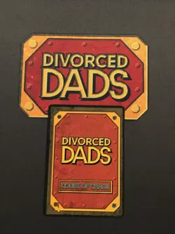 Divorced Dads Court of Chaos Front Porch - Terrain Card HOLO V1 MISPRINT - Image 2