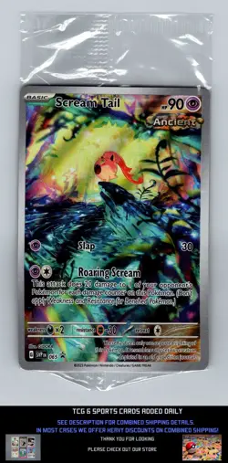 SV: Scarlet & Violet Promo Cards #065 Scream Tail Promo SEALED - Image 1