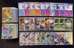 Lot of 150 Pokemon Cards V/VMAX/EX/Full Art/GX/Trainer/Holos Modern Collection - Image 1