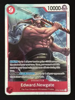 Edward.Newgate (OP02-004) - Paramount War (OP02) - One Piece Card Game - Image 1