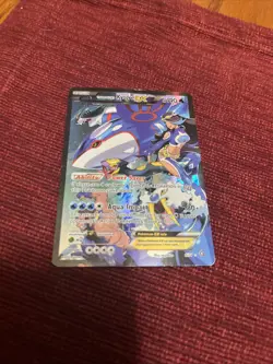 Pokemon TCG Team Aqua's Kyogre-EX Double Crisis Holo Card - Image 2
