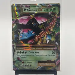 2016 Mega Venusaur EX Ultra Rare Pokemon TCG XY Evolutions Holo Card 2/108 - Image 1