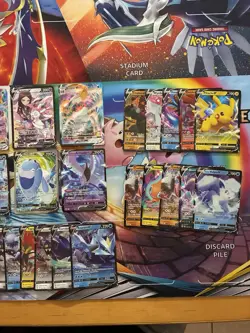 Pokemon Card Full Art Alt Art Fire Glaceon Pikachu Sylveon 31 Cards - Image 2