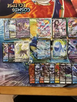 Pokemon Card Full Art Alt Art Fire Glaceon Pikachu Sylveon 31 Cards - Image 3