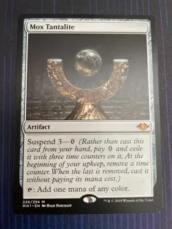MTG Magic Mox Tantalite Modern Horizons Mythic Rare NM - Image 1