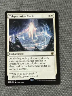 Teleportation Circle Near Mint MTG Adventures in the Forgotten Realms English - Image 1