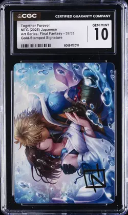 2025 MAGIC: THE GATHERING - FINAL FANTASY TOGETHER FOREVER CGC 10 GEM MINT - Image 1