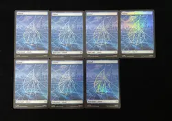 2025 Magic The Gathering MTG Marvel EN #L Borderless Island Lot*7 AK001 - Image 1