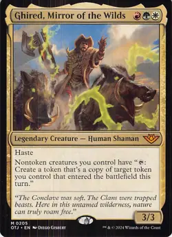 Ghired, Mirror of the Wilds M Outlaws of Thunder Junction 205 NM - Image 1
