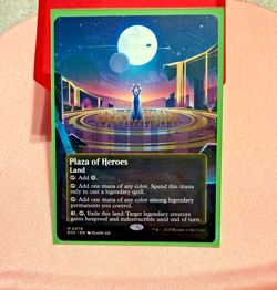 Plaza of Heroes (0078) (Borderless) Edge of Eternities: Stellar Sights Regular - Image 1