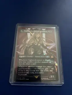 Sephiroth, Fabled SOLDIER (Borderless) (Surge Foil) Final Fantasy Foil - Image 1