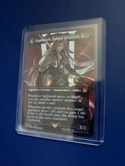 Sephiroth, Fabled SOLDIER (Borderless) (Surge Foil) Final Fantasy Foil - Image 2