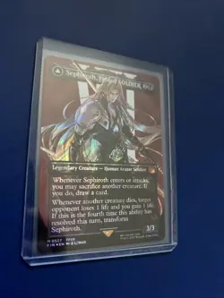 Sephiroth, Fabled SOLDIER (Borderless) (Surge Foil) Final Fantasy Foil - Image 3