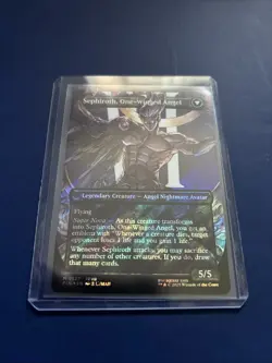 Sephiroth, Fabled SOLDIER (Borderless) (Surge Foil) Final Fantasy Foil - Image 4