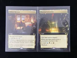 2025 Magic The Gathering MTG Marvel EN R Borderless Urban Retreat Lot*2 AK001 - Image 1