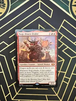 Nogi, Draco-Zealot NM MTG Commander: Tarkir: Dragonstorm Regular - Image 1