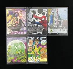 2025 Magic The Gathering MTG Marvel EN #M Borderless Comeuppance Hex Lot*5 AK001 - Image 1