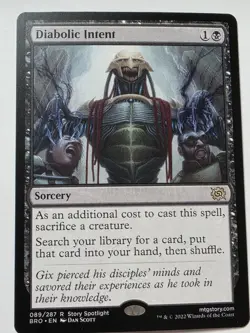Diabolic Intent The Brothers' War Regular - Image 1