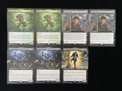 2025 Magic The Gathering MTG Marvel EN #R Borderless Agent Venom Lot*7 AK001 - Image 1