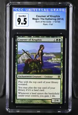 COURSER OF KRUPHIX Born of the Gods Foil Rare CGC 9.5 Gem Mint MTG [Nostalgium] - Image 1