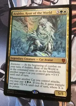 Arahbo, Roar of the World Foil - Commander 2017 Magic The Gathering - Image 2