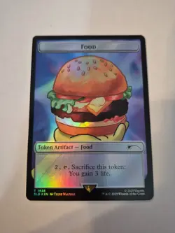 Food Token (1938) (Rainbow Foil) Secret Lair Drop Foil - Image 1