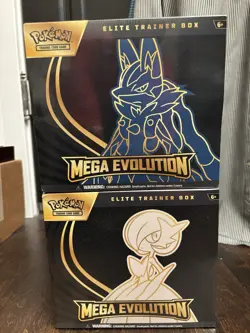 POKEMON MEGA EVOLUTIONS ETB SET OF TWO (2) ELITE TRAINER BOX NEW FACTORY SEALED! - Image 1