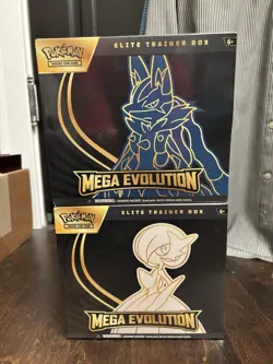POKEMON MEGA EVOLUTIONS ETB SET OF TWO (2) ELITE TRAINER BOX NEW FACTORY SEALED! - Image 2