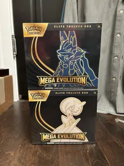 POKEMON MEGA EVOLUTIONS ETB SET OF TWO (2) ELITE TRAINER BOX NEW FACTORY SEALED! - Image 3