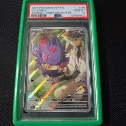 Pokemon TCG N's Zorua Journey Together Promo Pokemon Center Stamp Psa 10 - Image 1