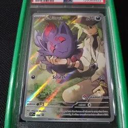 Pokemon TCG N's Zorua Journey Together Promo Pokemon Center Stamp Psa 10 - Image 3