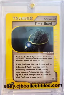 Pokemon TIME SHARD Trainer 135/147 Aquapolis - Light Play 🍒 - Image 1