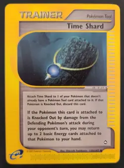 Pokemon TIME SHARD Trainer 135/147 Aquapolis - Light Play 🍒 - Image 4