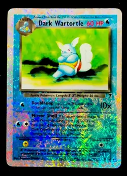 Pokemon TCG Dark Wartortle 39/110 Reverse Holo Legendary Collection 2002 🌊 WoTC - Image 2