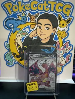 Pokemon TCG Charizard EX 56 Black Star Promo SVP Full Art Near Mint Condition - Image 1