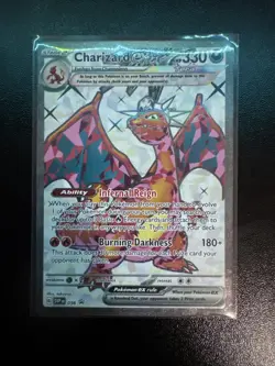 Pokemon TCG Charizard EX 56 Black Star Promo SVP Full Art Near Mint Condition - Image 2