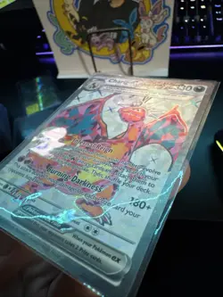 Pokemon TCG Charizard EX 56 Black Star Promo SVP Full Art Near Mint Condition - Image 4