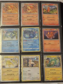 Personal Pokemon Binder Collection! Holo, 1st Edition, Shadowless, V, EX, Vintag - Image 2