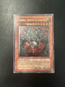 Yugioh Tytannial, Princess of Camellias CSOC-EN029 Ultimate Rare 1st Edition Mp - Image 1