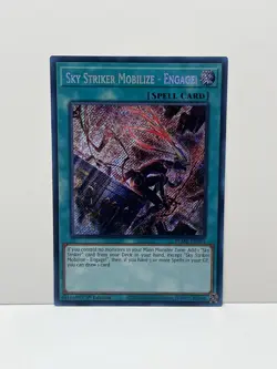 YuGiOh! TCG - Sky Striker Mobilize - Engage! Alt Art - Secret - BLMR-EN091 - 1st - Image 1