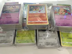 300+ Pokemon & Trainer Cards Bulk Lot | C/UC/R Holos & Reverse | No Energy - Image 2